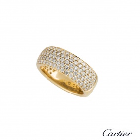 Cartier Diamond Dress Ring 